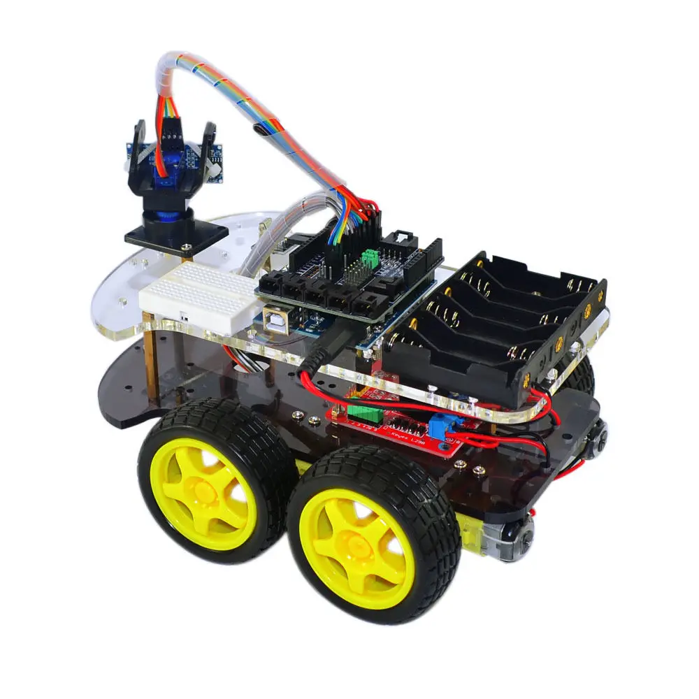 Robotica educatio-n программируемый игрушечный робот, набор для избегания препятствий, анти-капля, автомобильный робот, набор для Arduino