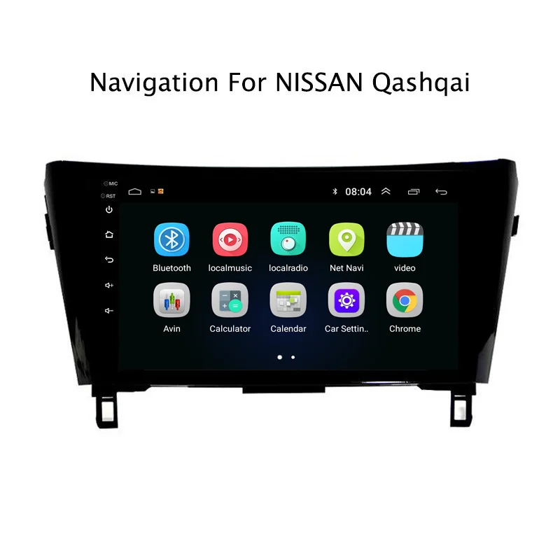 10 1 &quot2.5D IPS Android 8 автомобильный DVD GPS плеер для Nissan Qashqai X Trail 2012 2018 Радио стерео