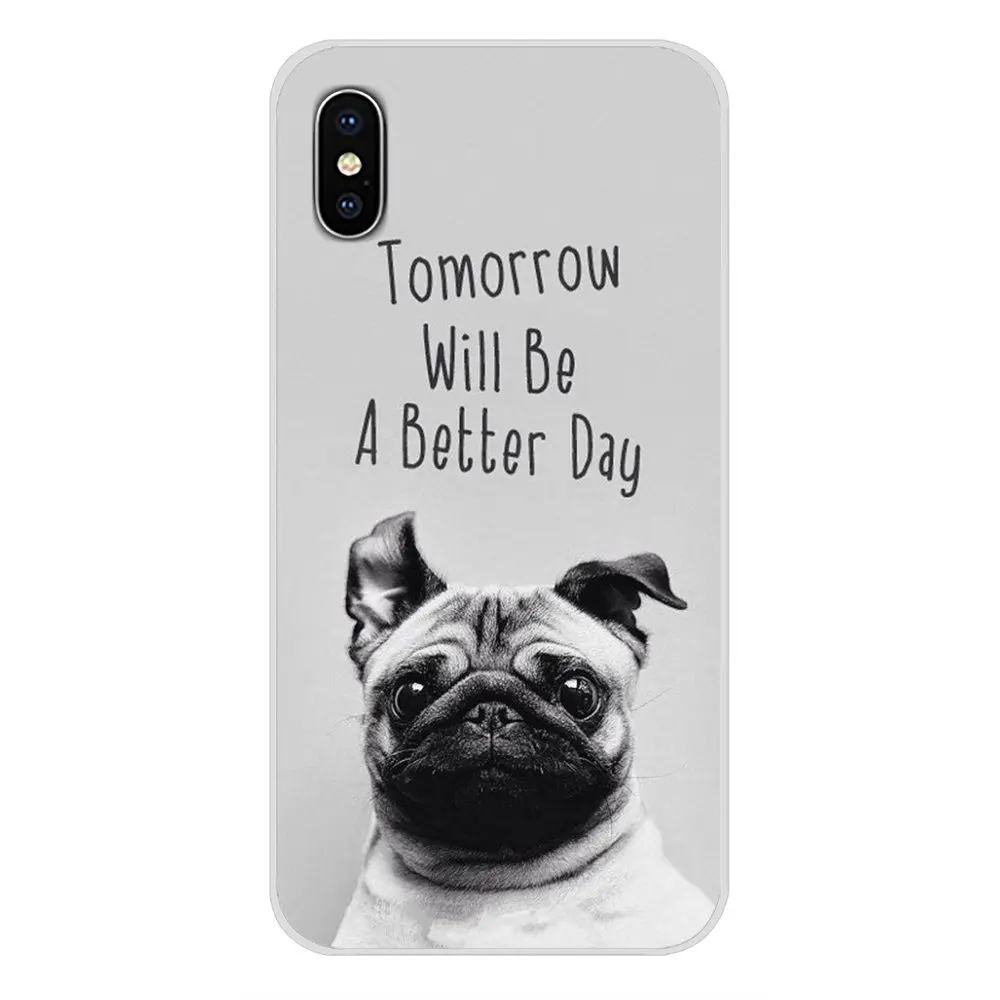For Samsung Galaxy J1 J2 J3 J4 J5 J6 J7 J8 Plus 2018 Prime 2015 2016 2017 Funny Pug Doing Yoga Accessories Phone Cases Covers | Мобильные