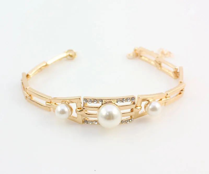 Комплект ювелирных изделий золотого цвета Дубай Африканский кристалл имитация