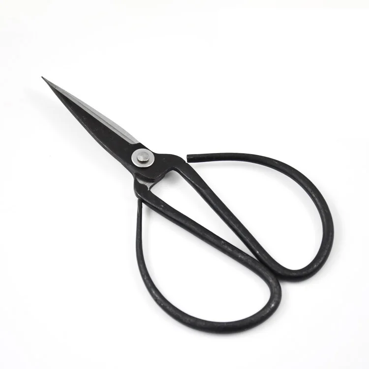 

Free shipping 480 pcs lot wholesale price wangwuquan 107mm full carbon forged steel small household trimming bonsai scissors