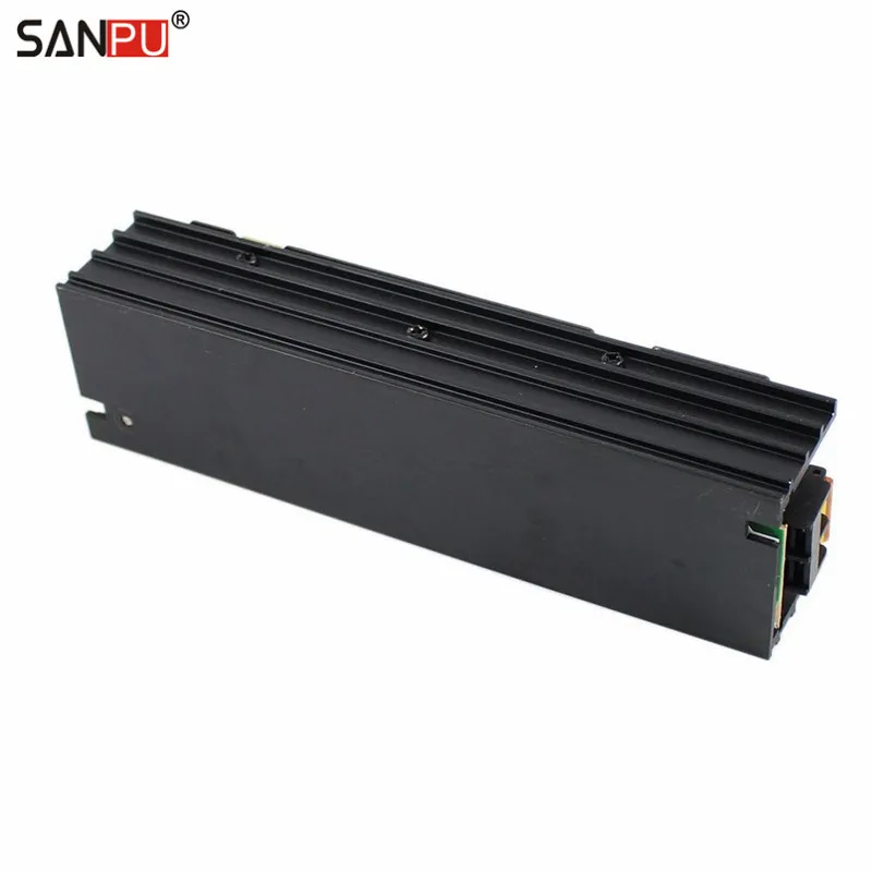 SMPS светодио дный драйвер 12vdc 100 Вт 8a постоянной Напряжение коммутации Питание 220 В ac dc трансформатор для освещения черный Алюминий Indoor