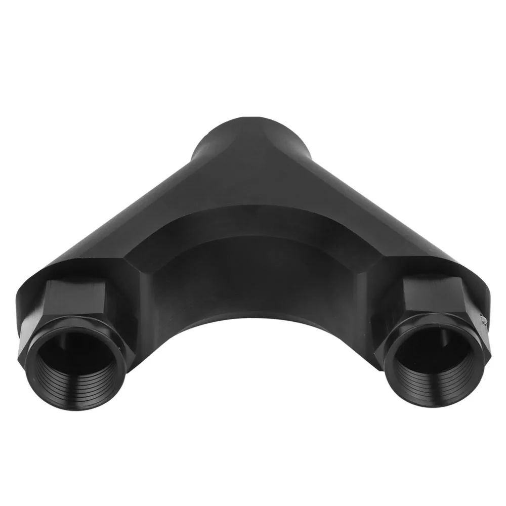 Алюминиевый двойной топливный насос 044 блок Y адаптер для перенапряжения 8AN 10ORB