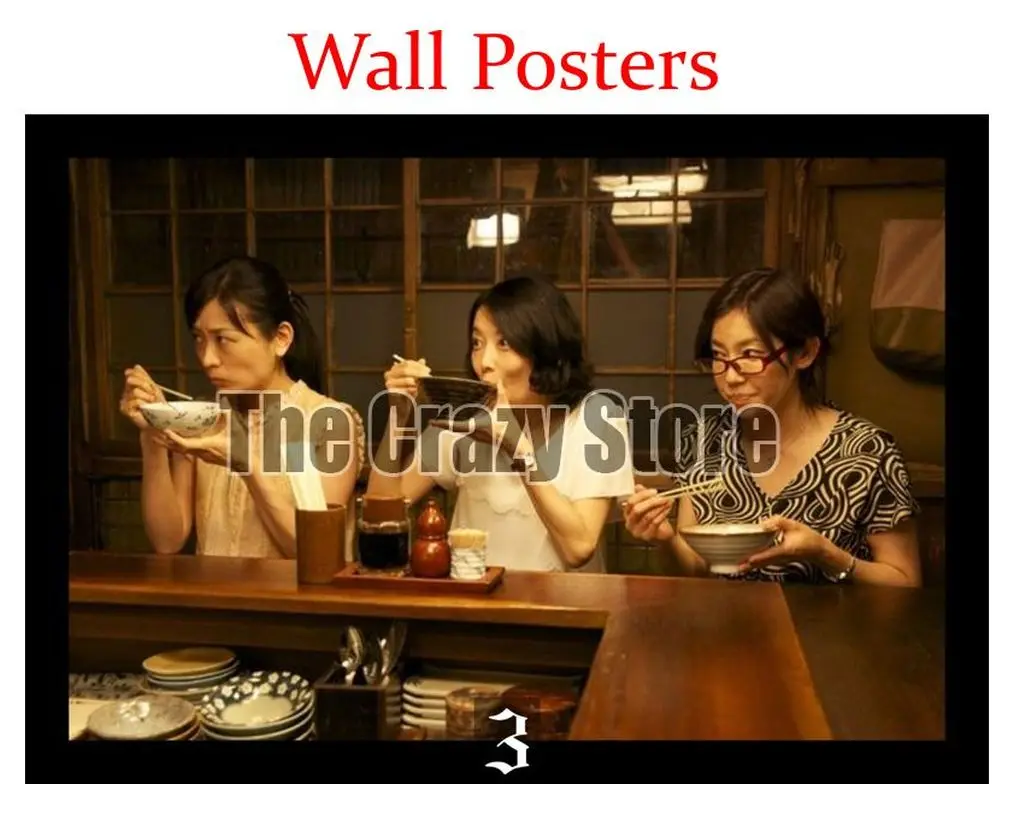 Midnight Diner White Kraft Paper Art Painting Print Poster Picture Wall Fashion Home Decor 42X30cm | Дом и сад