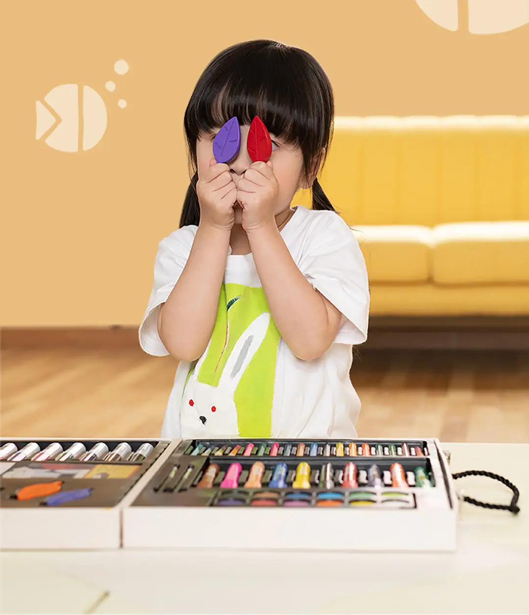 Xiaomi Youpin детство Художественный набор Детские мелки кисть детская игрушка для просветления