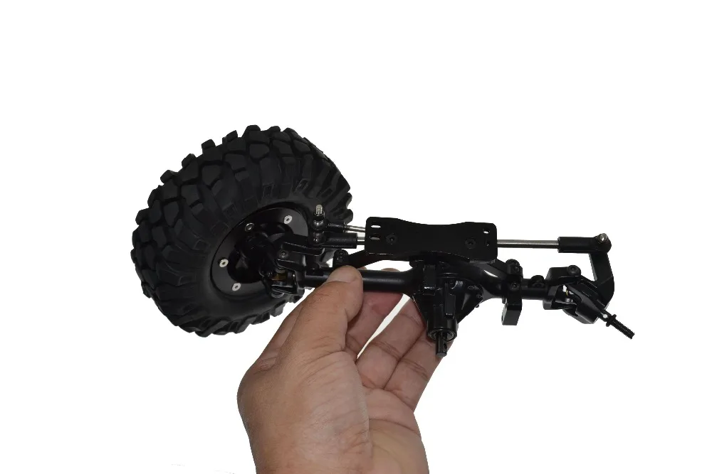 1/10 RC Сплав передний задний прямой полный мост для D90 осевой SCX10 Yota 2 RC Гусеничный автомобиль