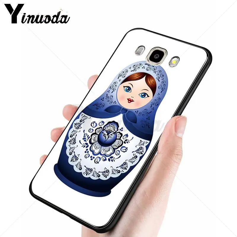 Yinuoda милый чехол для телефона с изображением русских кукол Матрешка Samsung Galaxy j6plus j7