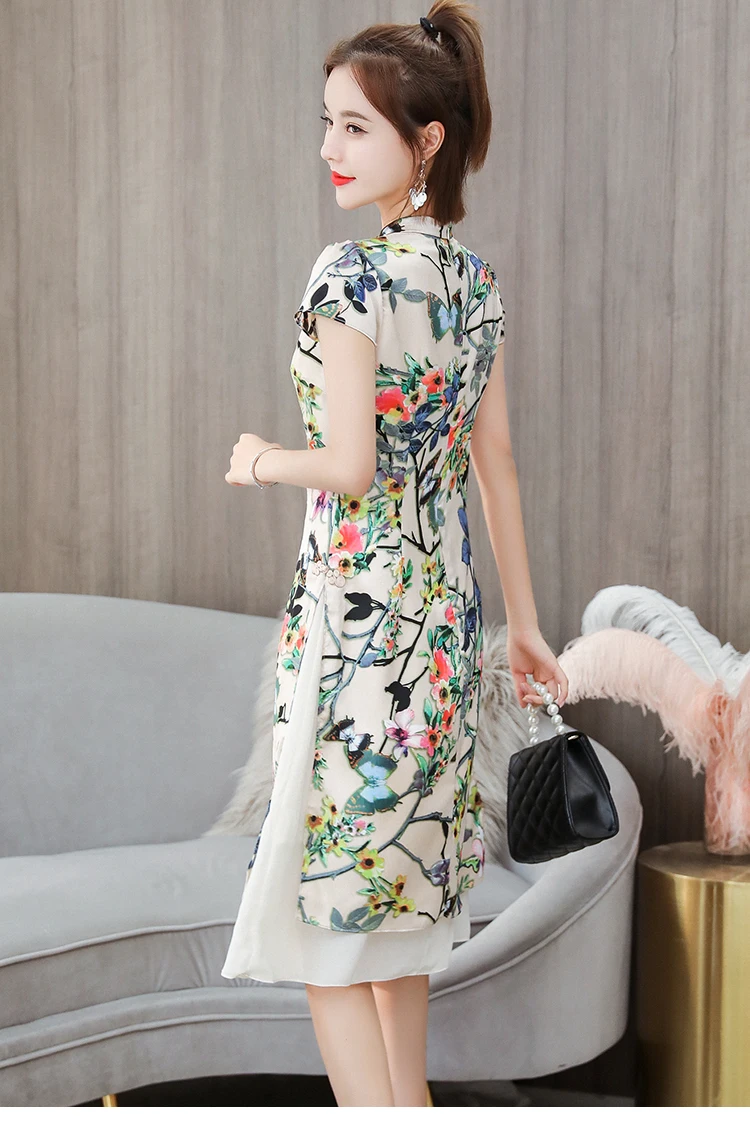 Чонсам вьетнамский Ao dai китайский qipao платье для женщин | Тематическая одежда и