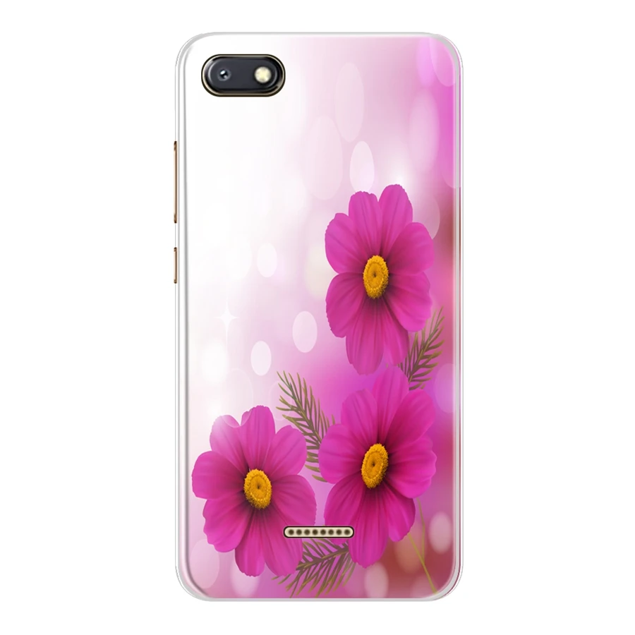 Новый Модный чехол для Xiaomi redmi 6a силиконовая мягкая Задняя накладка чехла из ТПУ