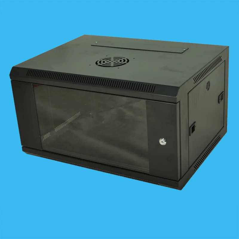 6U небольшие шкафы сетевые настенные переключатели для мониторинга хоста