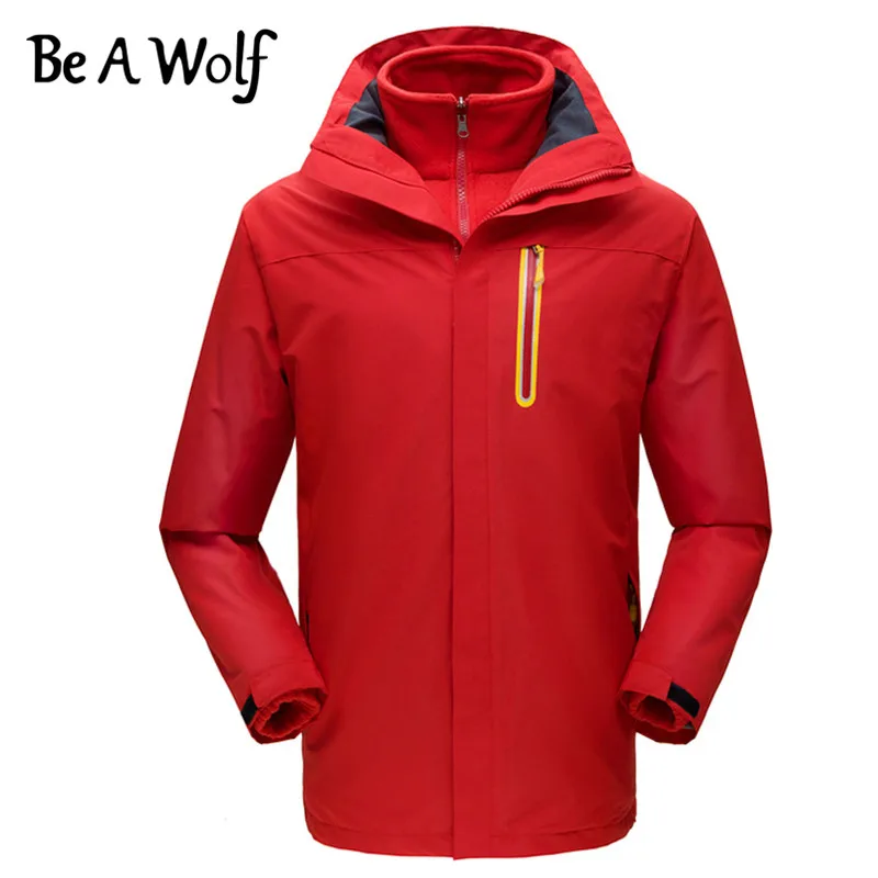 Зимняя теплая походная куртка Be A Wolf для женщин и мужчин, походная одежда для рыбалки, водонепроницаемая ветровка, куртка с подогревом J1748/J1749