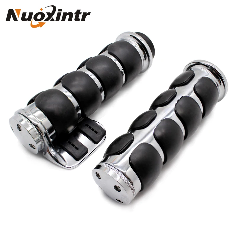 

NUOXINTR Handlebar Motorcycle Hand Grips For Honda Suzuki Kawasaki Yamaha Aprilia Victory Triumph Ducati BMW KTM Harley-Davidson