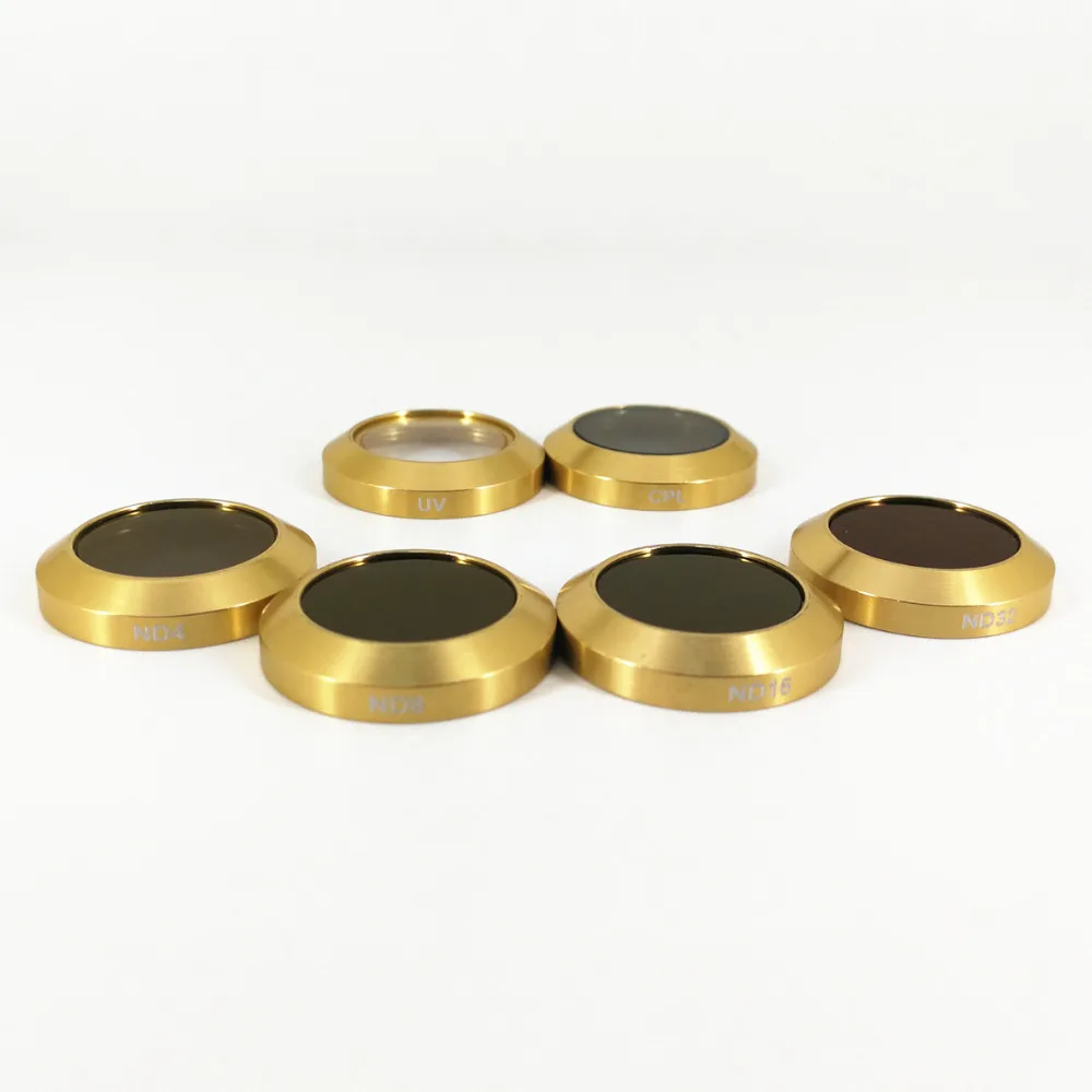 6in1 UV CPL ND4 ND8 ND16 ND32 из алюминиево-магниевого сплава набор УФ-фильтров с нейтральной