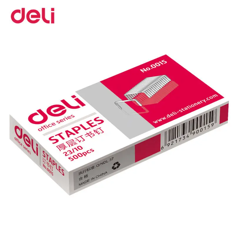 Скобы высотой 12 мм crwon nails для deli Officel металлические Стандартные скобы размер 23/10