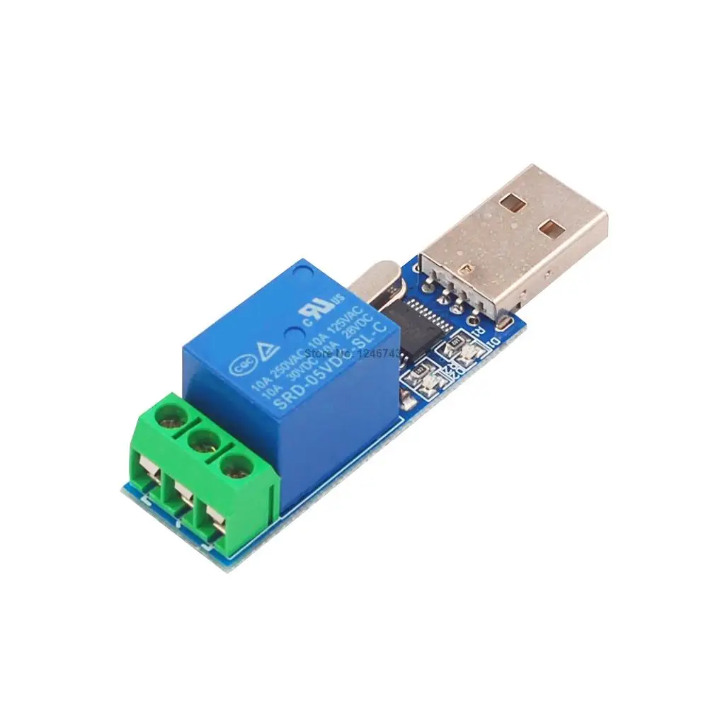 USB релейный модуль 1 шт. 5 В канал Интеллектуальный переключатель управления