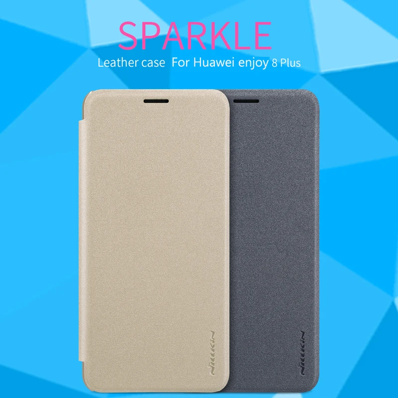 Чехол для Huawei y9 2018 чехол NILLKIN с откидной крышкой кожаный чехол-книжка Стильный |