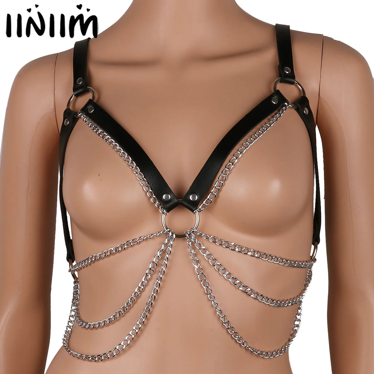 Женская ночная Клубная одежда в стиле панк для вечеринок танцев модных костюмов