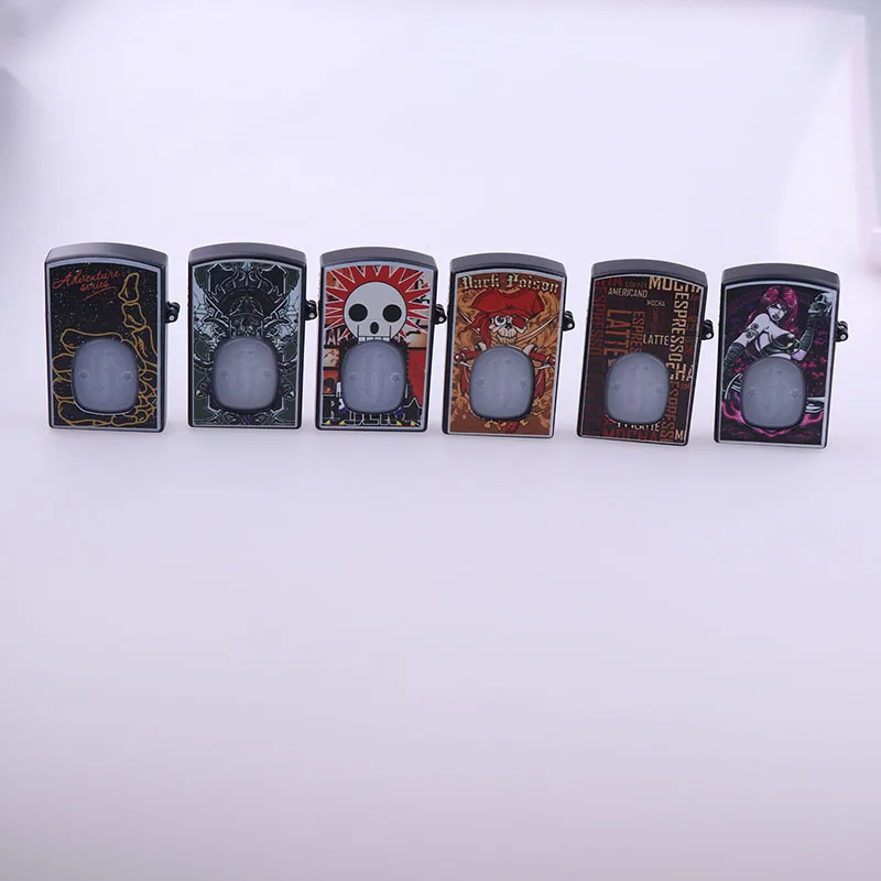 XFKM переносной 2017 маленькая борода мальчик Зажигалка стиль пластик 20 мл 30 коробка