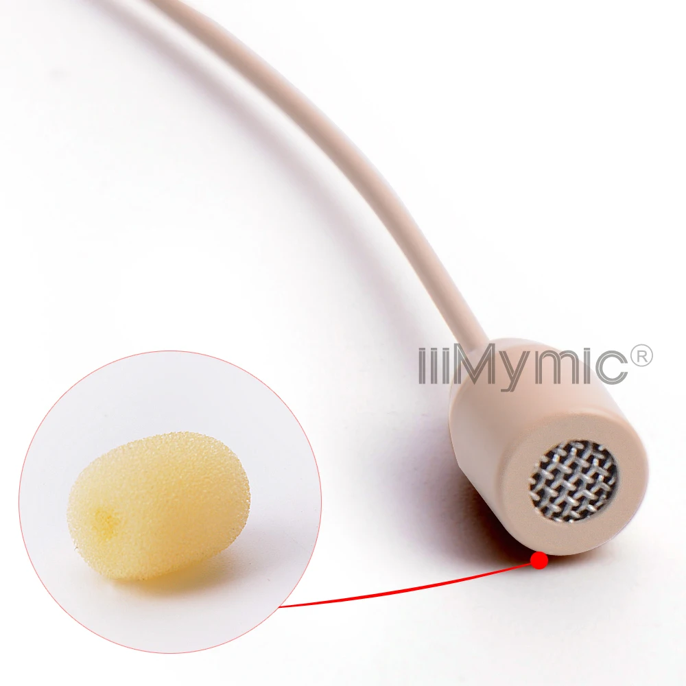 IiiMymic H 21S2 1A гарнитура конденсаторный микрофон для Sennheiser Беспроводной поясной