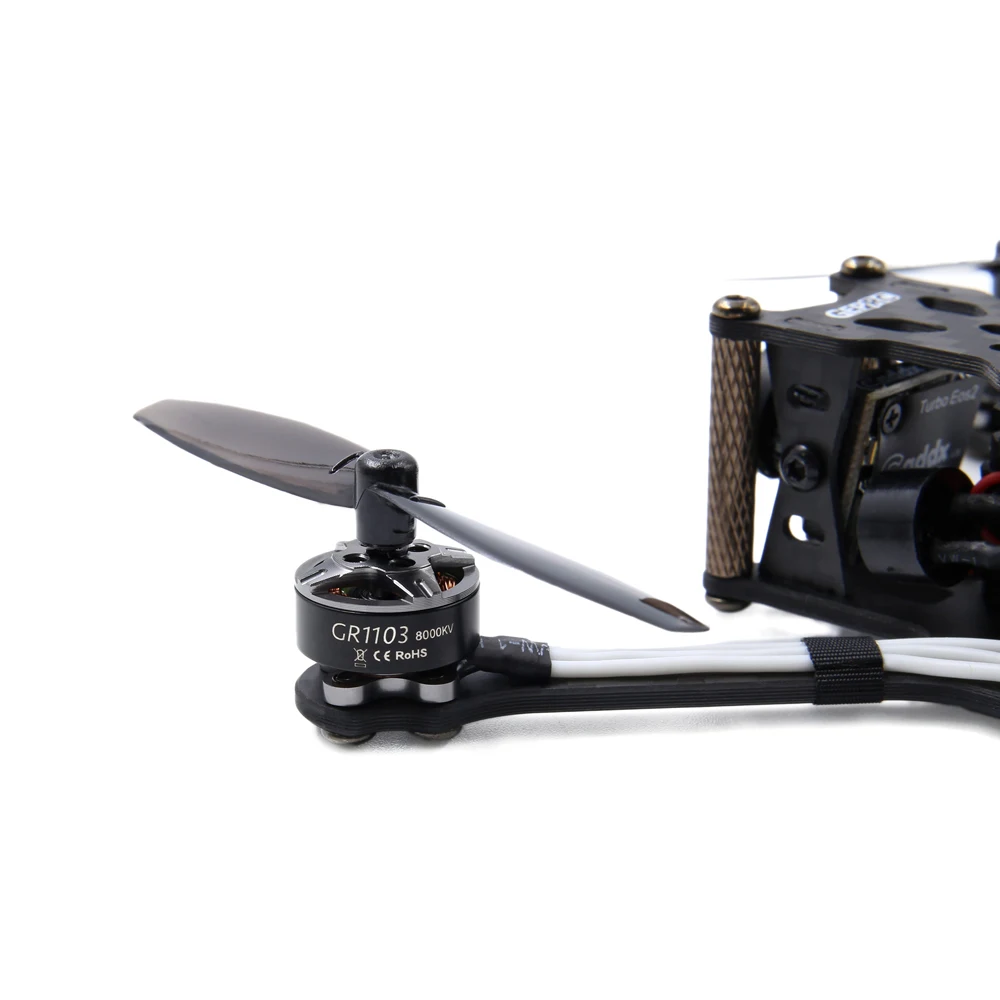 GEPRC PHANTOM зубочистка Фристайл 125 мм 2-3S FPV гоночный Дрон BNF/PNP F4 OSD 12A ESC 1103 двигатель IRC TrampKabab