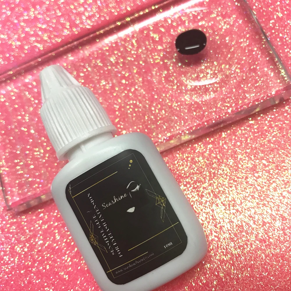 Price10ML/бутылка Корея готовых вентиляторы ресницы клей для ресниц индивидуальный логотип двусторонняя клейкая лента с длинным дней Клей