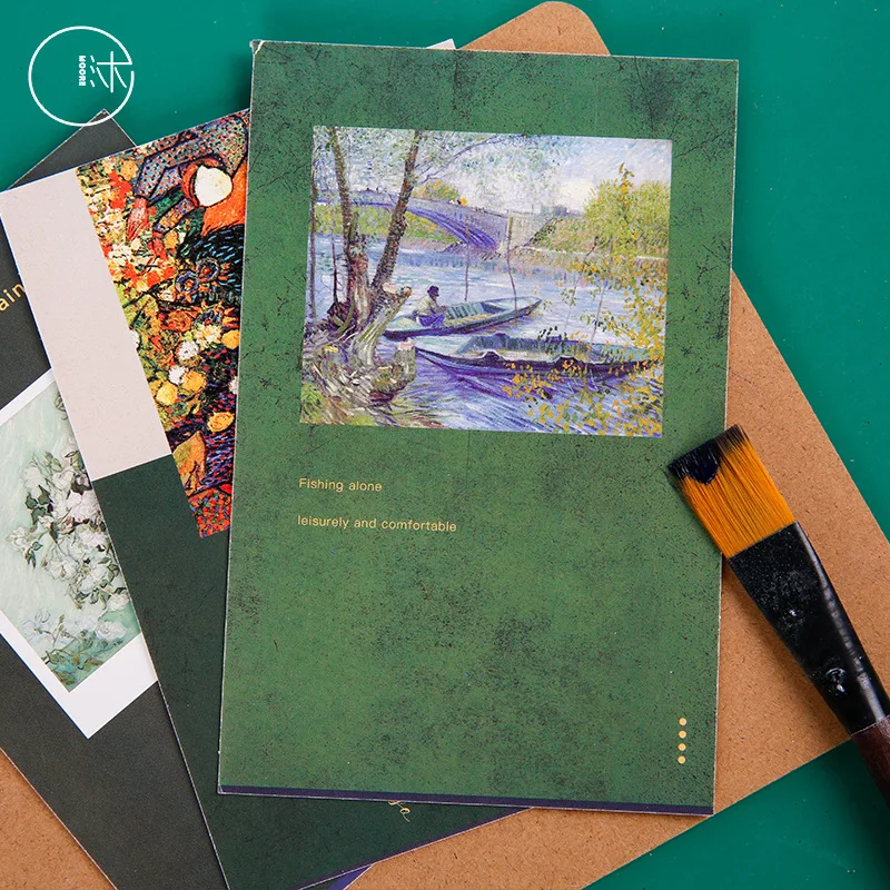 30 шт./компл. Van Gogh безграничная заботная открытка поздравительная подарок на день