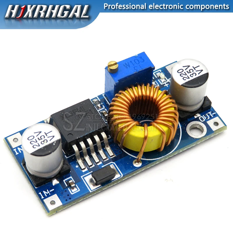 10 шт. XL4005 Beyond LM2596 adjustable Регулируемый понижающий 5A 75 Вт модуль питания большой ток большой мощности