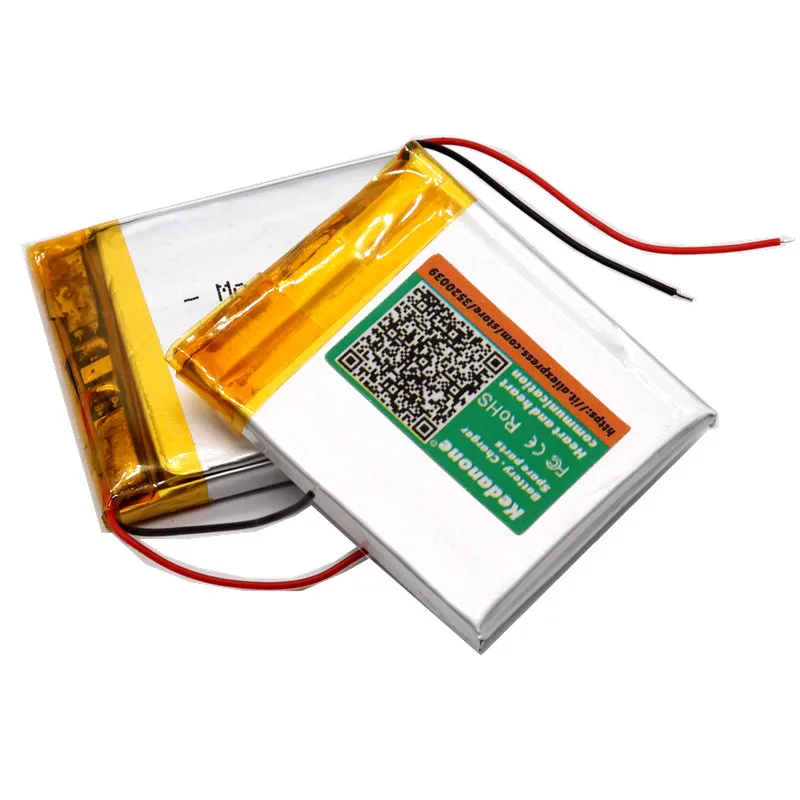 503035 3 7 V 500mAh литий полимерный аккумулятор 7V Вольт Li po ion Lipo батареи для DVD GPS