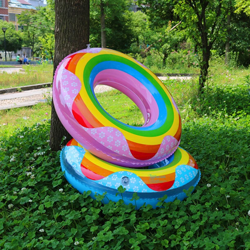 60/70 Размер Flower Float Надувное детское кольцо для плавания плавательный бассейн