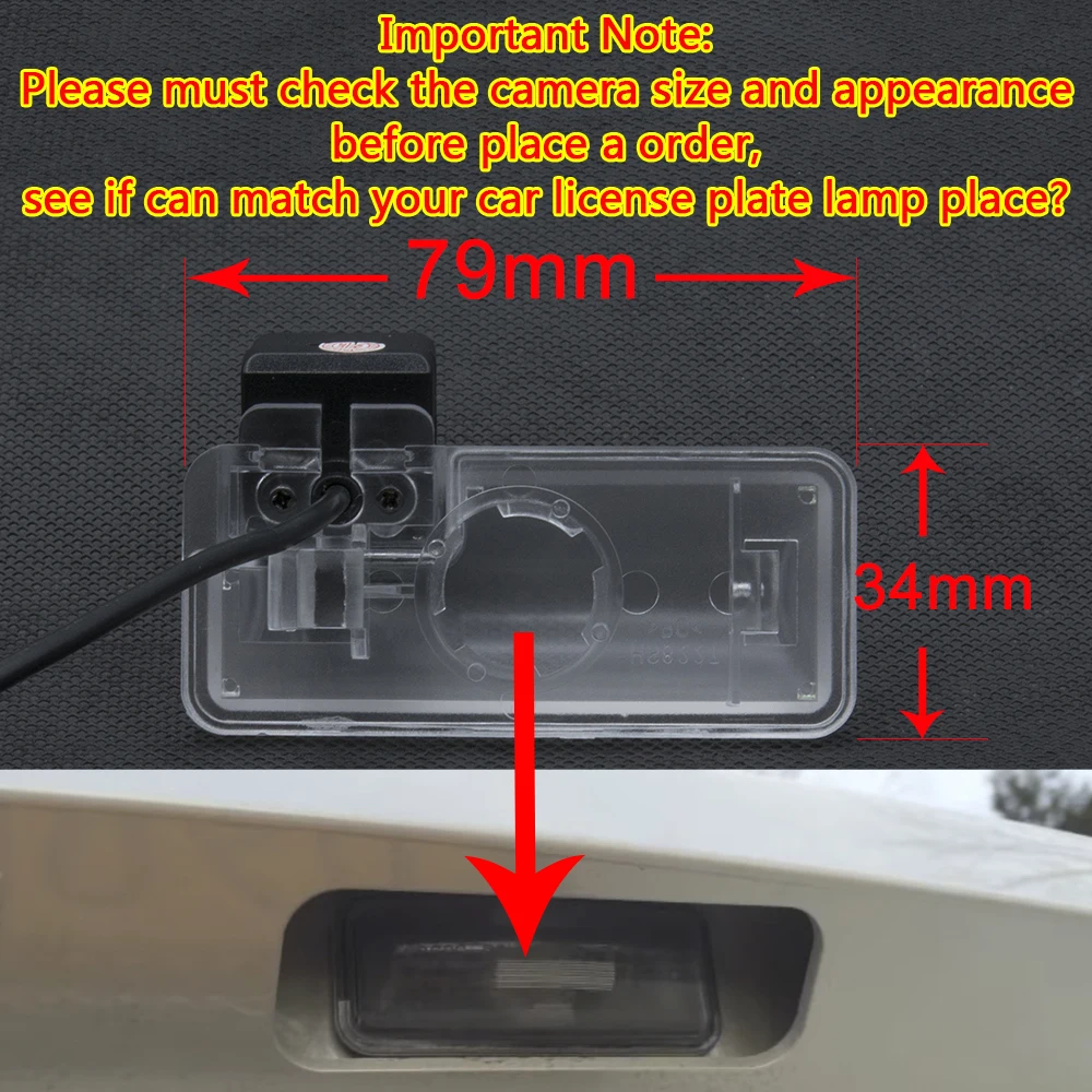 Камера заднего вида HD 8 светодиодов для Subaru Forester 2013 2014 2015 2016 WRX 2 4 ГГц беспроводная 5