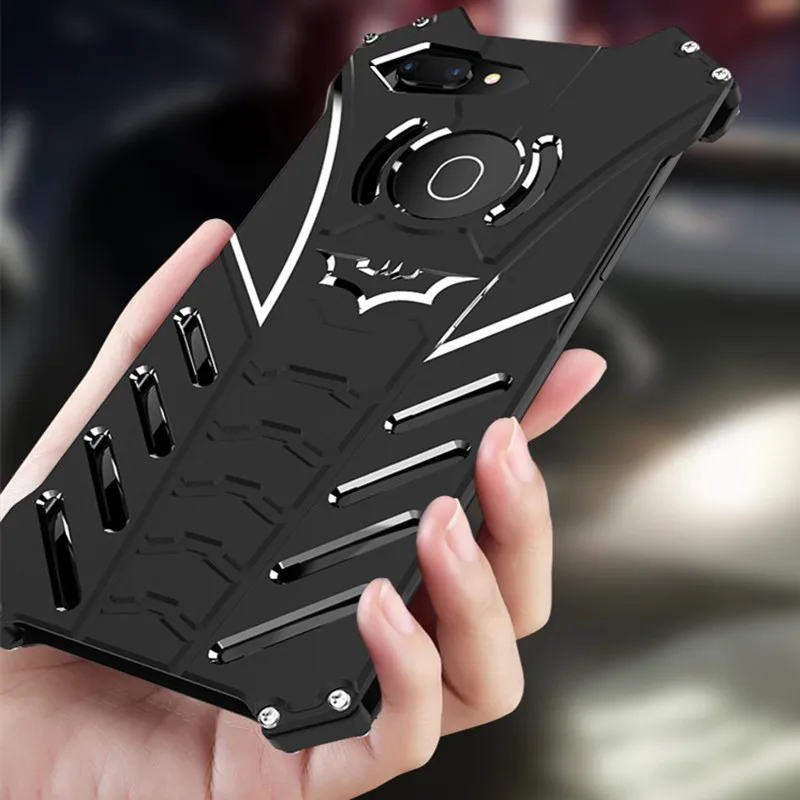 R JUST Бэтмен Металл противоударный Алюминий сплав тяжелых protectionphone чехол для OPPO