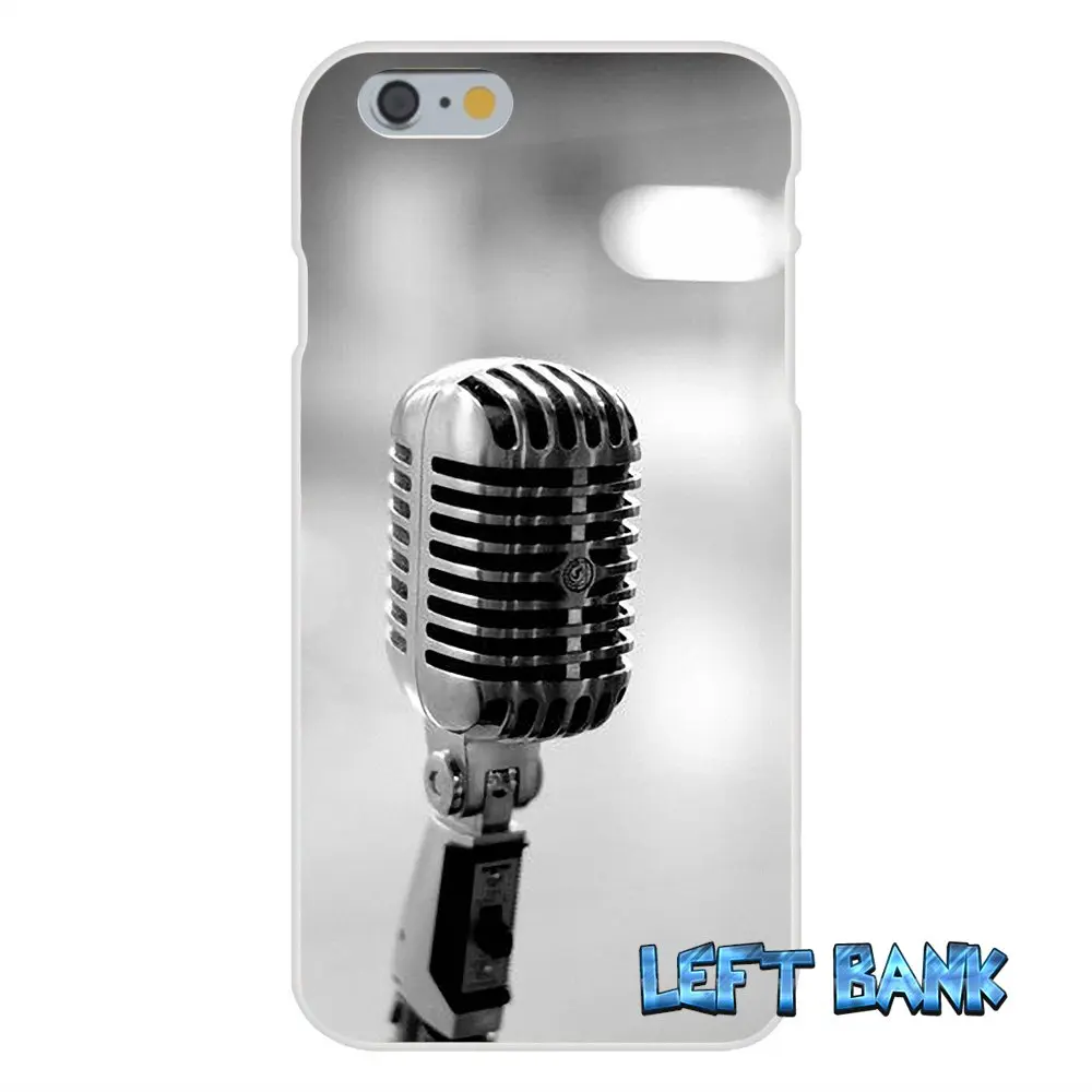 For HTC One M7 M8 A9 M9 E9 Plus Desire 630 530 626 628 816 820 Old School Style Microphone Music Silicon Soft Phone Case | Мобильные