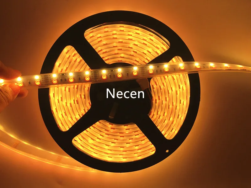 Светодиодная лента Necen DC 24 В 5050 SMD 600led S RGB + теплый белый/RGB белый Водонепроницаемый