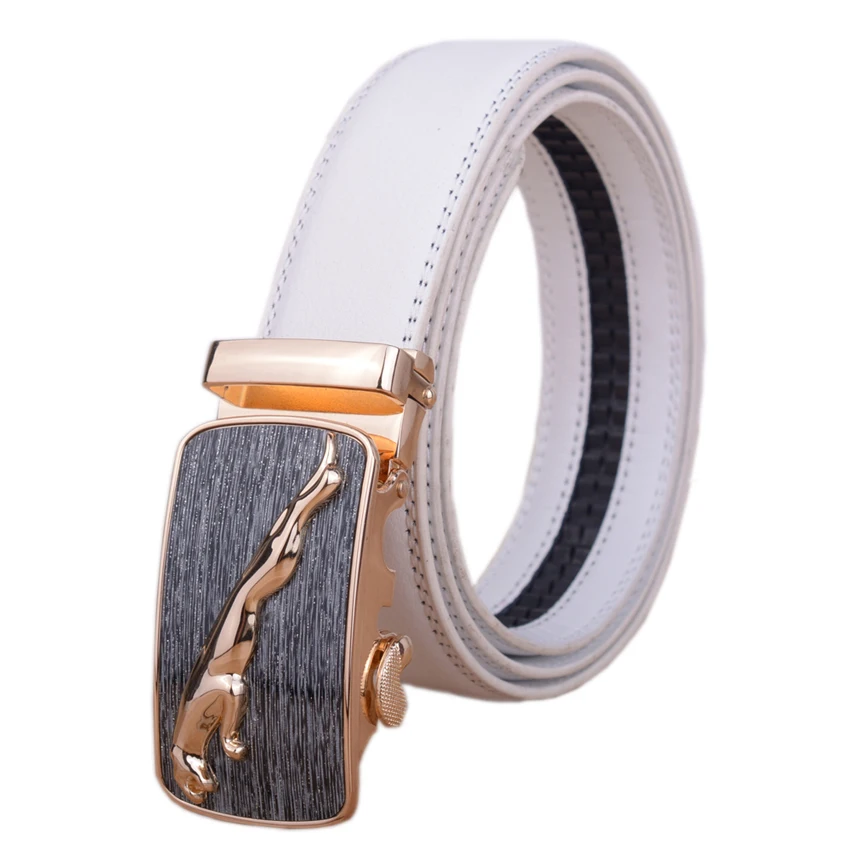 Мужские кожаные ремни с автоматической пряжкой длина 110 130 см|leather belts for men|leather