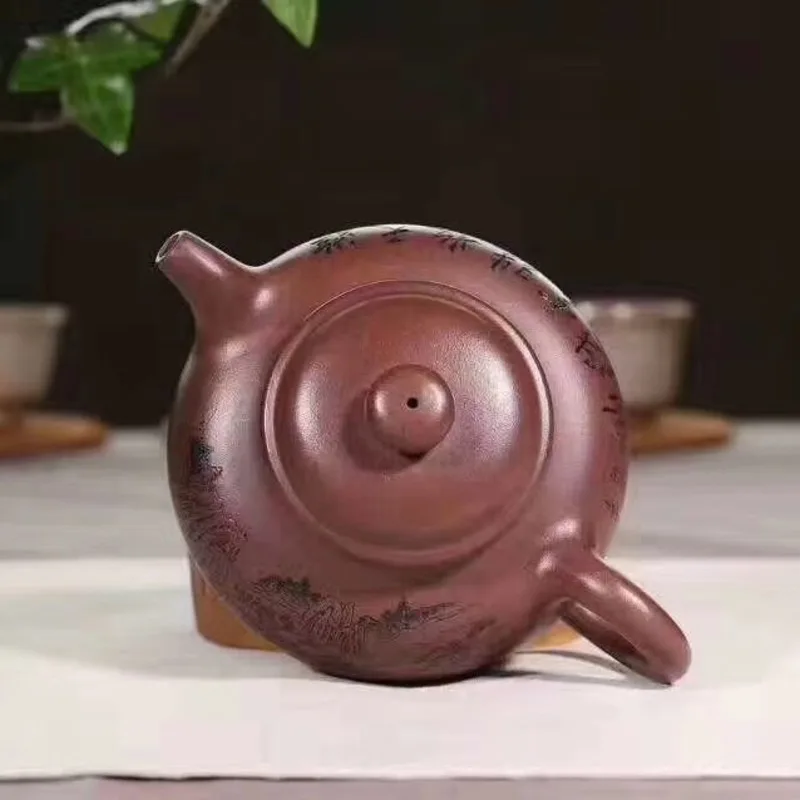 Чайник известный художник Gaogong Tan Quanhai ручной работы чистящий только чайник из