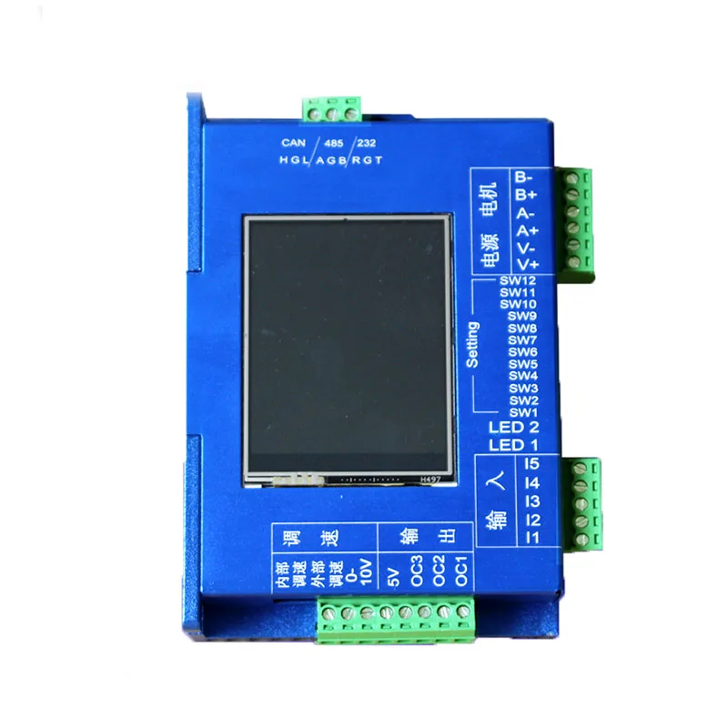 Фото CNC Комплексная шагового Контроллеры двигателей modbus-rtu-232/485 контроллер 42/57 Шаговые CNC Комплексная шагового Контроллеры двигателей modbus-rtu-232/485 контроллер 42/57 Шаговые