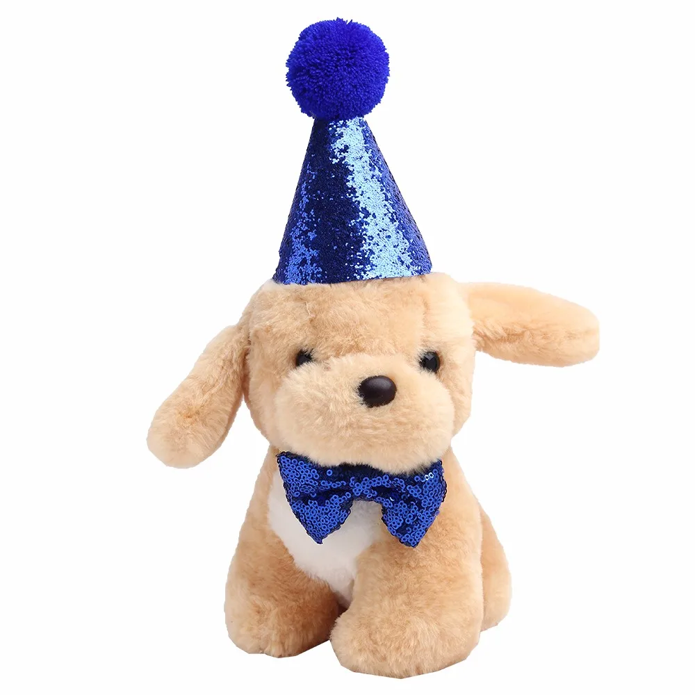 Шапки для собак домашних животных 2 шт./компл./набор костюм на день рождения с