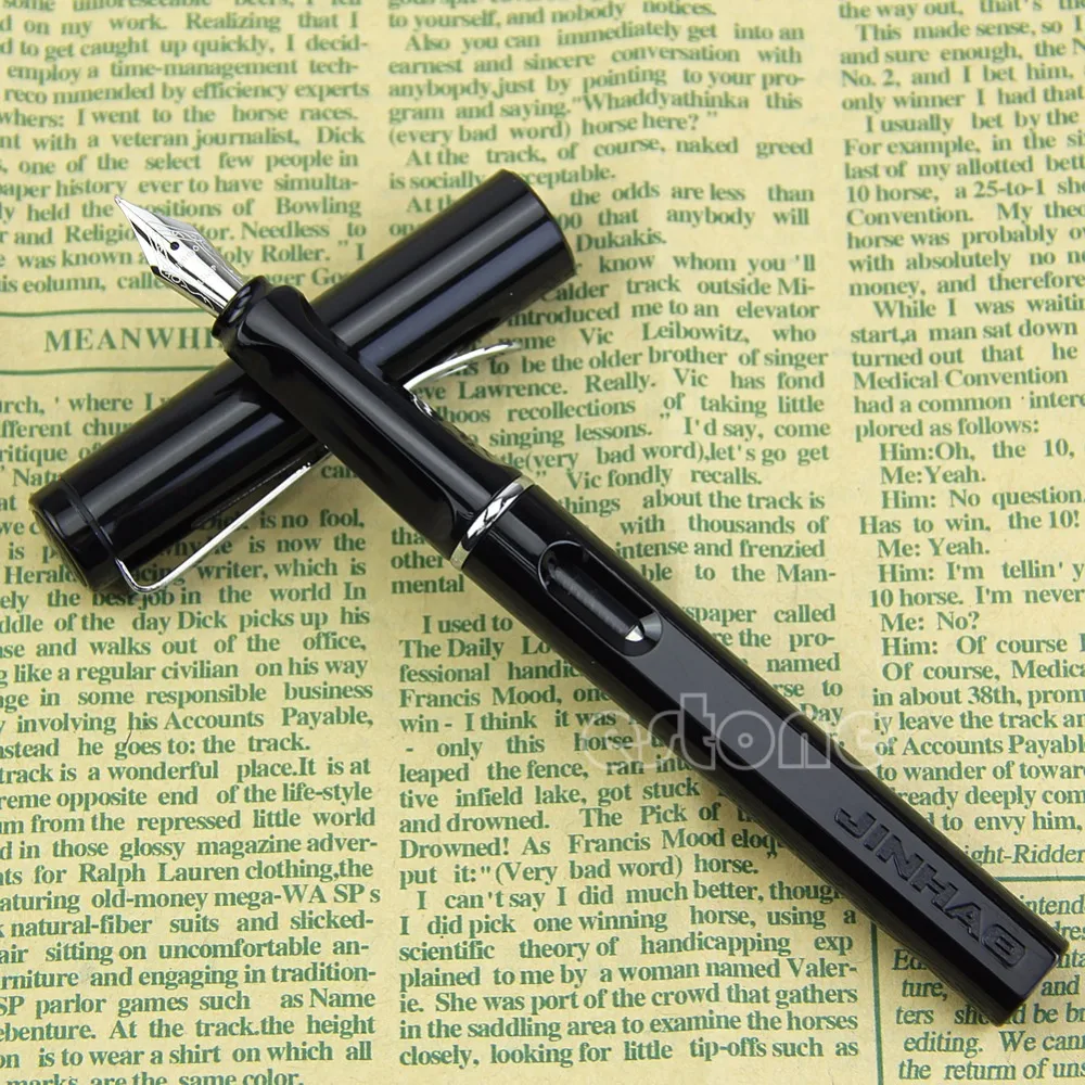 Deluxe Jinhao 599A сафари каллиграф ручка пластилин авек барил нуар|pen mini|pen pendrivepen hair |