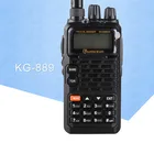 Рация KG-889 VHFUHF, водонепроницаемая Двухдиапазонная Любительская Двусторонняя радиосвязь, портативная CB-радиостанция, ручные приемники