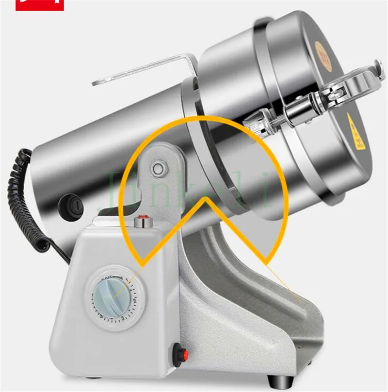 

750g Swing Type Electric Grains Herbal Powder Miller Dry Food Grinder Machine high speed Intelligent Spices Cereals Crusher
