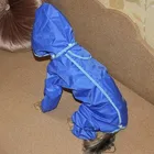 Дождевик для собак, уличная водонепроницаемая одежда для маленьких и средних собак, комбинезоны, дождевик с капюшоном накидка для щенков для чихуахуа, Мопса