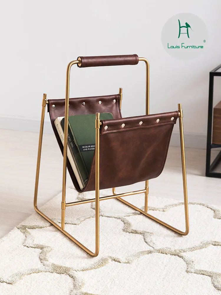 Книжные полки Louis fashion современные металлические книжки и газеты на земле