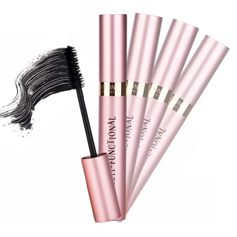 Женские шелковистые волокна ресниц Mascaras Smudge-proof удлинение закрученные ресницы