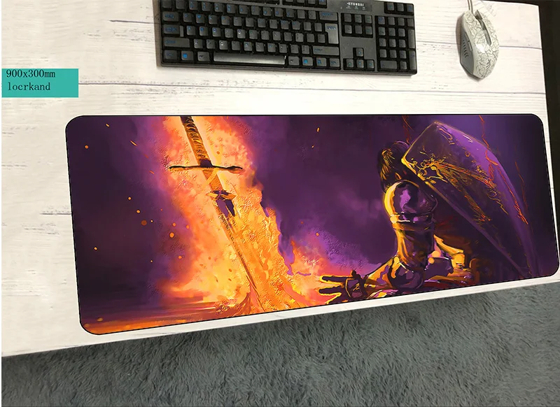 Коврик для мыши Dark души 900x300x2 мм коврик ноутбука компьютерный властный игровой