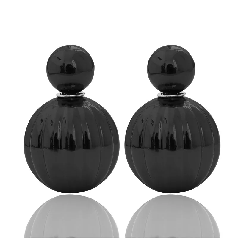 2015 Новый дизайн УФ серьги в форме конфет с арбузом двойные жемчужные для женщин