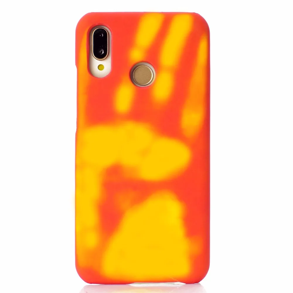 Модный термосенсорный чехол для huawei P20 Lite, термоиндукционный чехол для телефона, fundas для huawei P20, защитный чехол