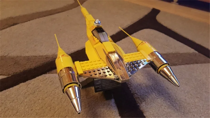 Звезда серии войны Rogue One USC Набу Стиль истребитель набор совместим lepins Building Block