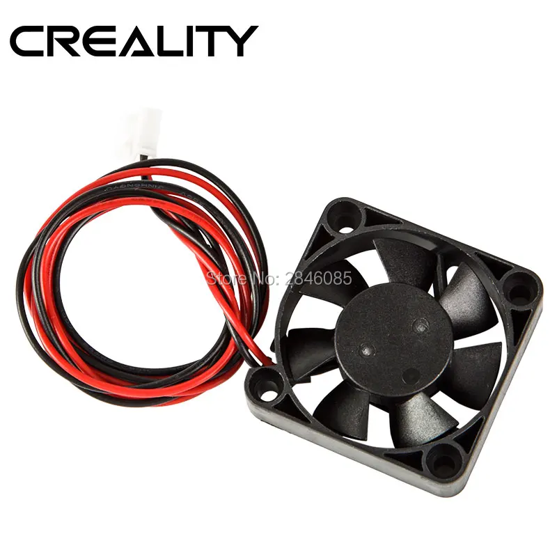 Creality 3D принтеры s Запчасти 24V охлаждающий вентилятор 40 мм x 10 4010 масляный подшипник