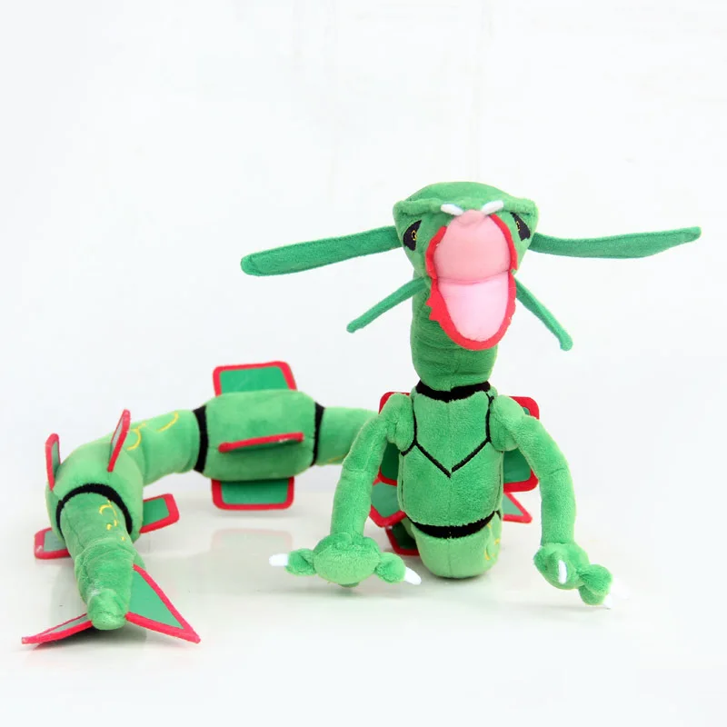 83 см Плюшевые игрушки японского аниме Зеленый Rayquaza плюшевые куклы pkm фигурки