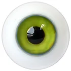 Wamami 14 мм водонепроницаемый Зеленый SD DZ DOD BJD Dollfie стеклянные глаза
